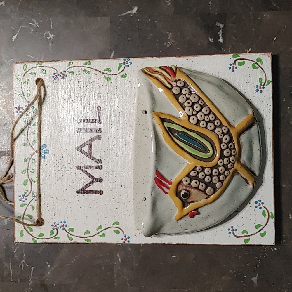 Bird pottery pocket MAIL